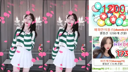 AfreecaTV主播彩婉BJ채화2021年10月7日直播视频舞蹈剪辑200151